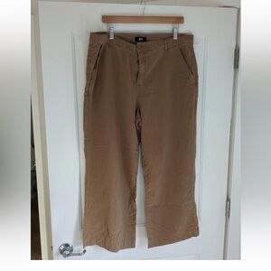 Kut from the Kloth women's pants brown  linen blend